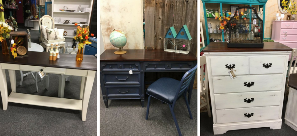 It is our passion to give furniture new life through repurposing, repainting, and reusing!